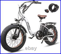 Electric Bikes 20 for Adults 500W Electric Mountain Bicycle Ebike 48V12 Battery