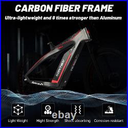 Electric Bikes Carbon Fiber EBike for Adults 750W BAFANG Motor 28MPH 48V/13Ah US