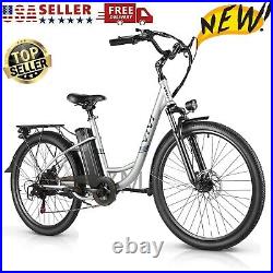 Electric Cruiser Bike 500W Ebike 20MPH for Adults, 48V City Commuter Bicycle U. S