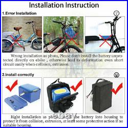 Electric Scooter Battery 72V 30AH 3000W Motor for Ebike Tricycle Exercise Bike