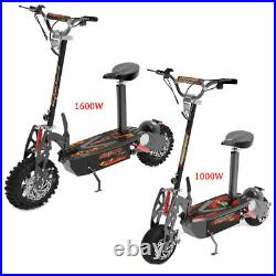 Electric Scooter Brushless 1600W or 1000W 36V Long-Range off road E-bike