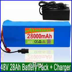 Electric bicycle 48V 28Ah Battery Pack 13S3P MH1 E-bike Scooter with Charger UK