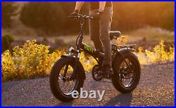 Fat Tyre Folding Electric Bike 250W Motor 48V Battery E-Bike UK Road Legal