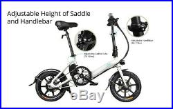 Fiido D3 electric bike Electric Folding bike ebike commuter bike 250w UK Stock