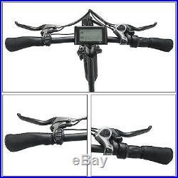 Folding 20 48V 13AH 500W Electric Fat Tire City E Bike Beach Bicycle Ebike LCD