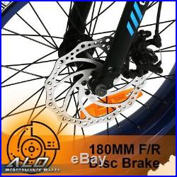 Folding Electric Bicycle Beach Snow City eBike 7 Spe 20500W 36V 13Ah Fat Tire