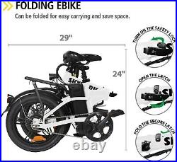 Folding Electric Bike 16 350W Electric Bike Electric Bicycle City Ebike