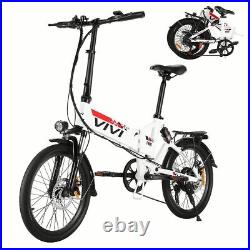 Folding Electric Bike 500W 48V Electric Bicycle, 20 Aluminum Alloy Frame Ebike