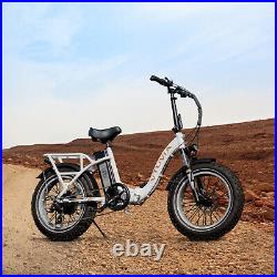 Folding Electric Bikes Bicyles 48V 20INCH Fat Tire Ebikes for Adult Elderly Sale