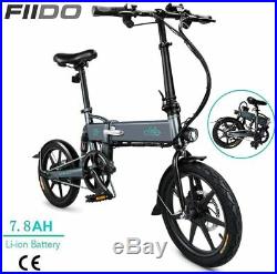 Folding bike E Bikes Electric Bikes bicycle for Adults 7.8AH 250W 16 inch 36V