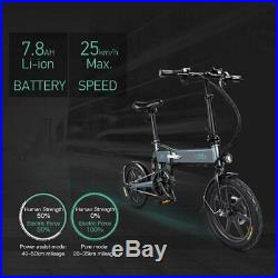 Folding bike E Bikes Electric Bikes bicycle for Adults 7.8AH 250W 16 inch 36V