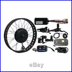 HOT 60V 1500W Fat Tire E-bike Kit Rear Wheel 20 24 26 Hub Dropout Width 175mm