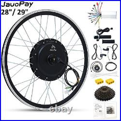 JauoPay 28 48V Electric Bicycle Conversion Kit Rear Wheel 1000W Ebike Hub Motor