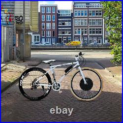JauoPay 36V 500W Electric Bicycle Conversion Kit 26 EBike Front Hub Motor Wheel