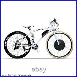 JauoPay 36V 750W Electric Bicycle Conversion Kit 26 E-Bike Front Wheel 25mph