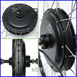 JauoPay 48V 1000W Electric Bicycle Conversion Kit LCD 26 E-Bike Rear Wheel