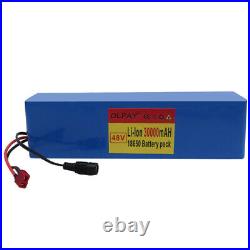 Li-ion Volt 48V 30Ah Rechargeable Electric E Bike 1000W New Battery For Bicycle