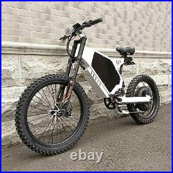 MOST POWERFUL Stealth Bomber Mountain EBike 72V 15000W best bicycle (120km/h!)