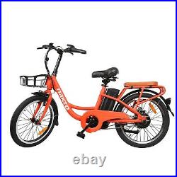 NAKTO 20 Electric Bike 250W City E-Bike Removable 36V10AH Lithium Battery 16mph