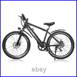 NAKTO 26 Mountain Electric Bike 350W Motor E-Bike 36V 10Ah Li-Battery 6 Speeds