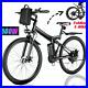 NEW 500W 48V Folding e Bike 26 Electric Bike 21-Speed Mountain Bicycle 20mph