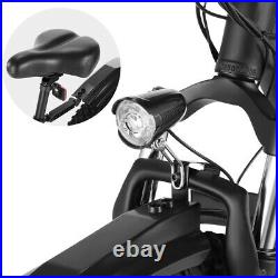NEW EBike 48V/26 500W Electric Bike Fat Tire Mountain Bicycle+Riser Bar'Sale
