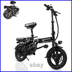 NEW Ebike 14 400W 48V15Ah Electric Folding Bike Bicycle 22mph E-Bike