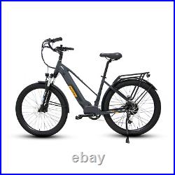 NEW META275 Electric Bicycle 48V 500W E-Bike City Mountain Road Ebike Black/Gray
