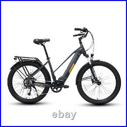 NEW META275 Electric Bicycle 48V 500W E-Bike City Mountain Road Ebike Black/Gray