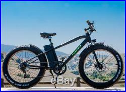 Nakto 26 300W Electric Bicycle Fat Tire Mountain E-bike withSmart Multi-Display