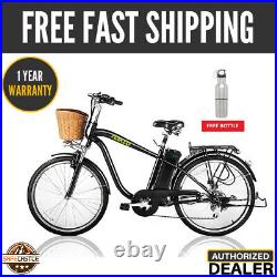 Nakto CAMEL M 26 250W City Electric Bicycle Ebike 36V10A Lithium Battery- Black