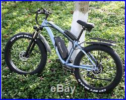New 26 Electric 1000w 48v Bicycle Fat tire suvs Mountain ebike Adult Moped Bike