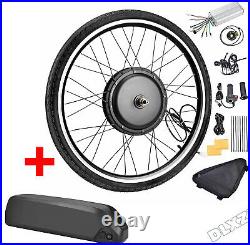 New 26 Electric Bicycle Rear Wheel Ebike Motor Conversion Kit 48V 1000With1500W