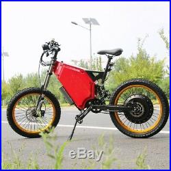 New 72v 8000w Stealth Bomber Style Ebike Mountain Bike Fast 60+Mph