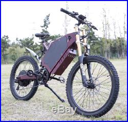 ODBRO 8000W Enduro Ebike Electric Mountain Bicycle Motorcycle 110KM/H 75-200KM