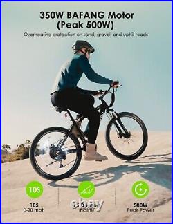 Oraimo Electric Bike for Adults 350W 21 Speed 45 Miles 20MPH 26 Mountain Ebike