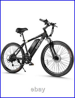 Oraimo Electric Bike for Adults 350W 21 Speed 45 Miles 20MPH 26 Mountain Ebike
