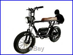 Our fabulous Double Seated FatTyre 20 E Bike, With 1000with48v smart Controller