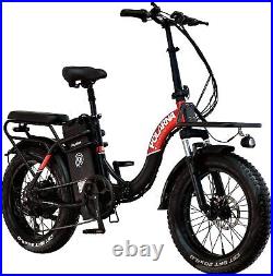 POLARNA Electric Bike for Adults 20 Ebike 750W Motor Samsung Battery Fat Tire
