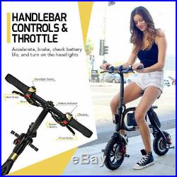 Refurbished Swagtron SwagCycle Classic E-Bike Folding Electric Collapsible Frame