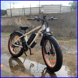 SMLRO 1000w Fat Tire Electric Bike Ebikes for Adults 48V 16AH Battery