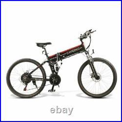 Samebike 26 Inch Electric Bike Bicycle Folding 500W 48V Mountain Ebike LO26