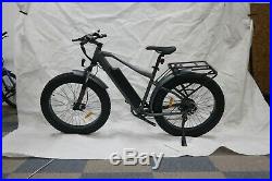 Sportsman Fat Tire Electric Bike 750w 17ah 48v Ebike -grey