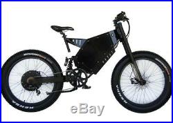 Stealth Bomber 7000 FAT, Electric Bicycle 7000with72v Ebike MTB Enduro 50mph\80kmh
