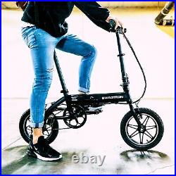 SwagCycle E-Bike EB-5 Folding & Lightweight with Lithium Ion Battery Pedals 250W