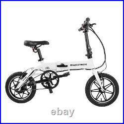 SwagCycle EB-5 E-Bike Folding Lightweight with Lithium Ion Battery & Pedals 250W
