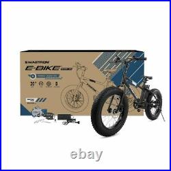 Swagtron EB6 Ebike Fat Tire Electric Bike 350W High-speed with Power Assist Trail