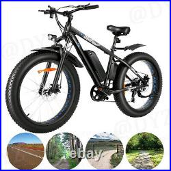 UA-500W-26 48V-Tire Electric Bike Mountain Bicycle Snow Beach City Ebike-Sell/