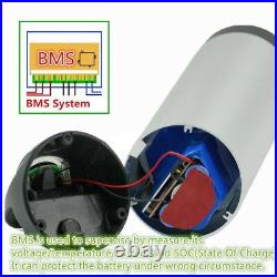 US 24V 10Ah Bottle Lithium Li-ion Battery Cell for 250W Electric Bicycle E-bike