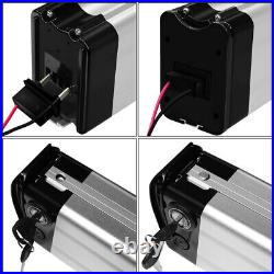 US 48V 13Ah Electric Bicycle Lithium-ion Battery Pack 500W eBike 2 Pongs Charger